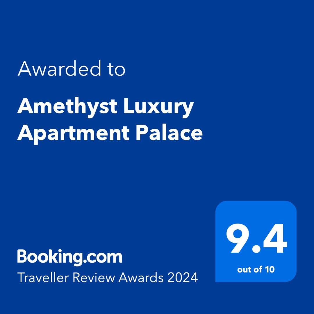 Amethyst Luxury Apartment Palace Bukarest Exteriör bild